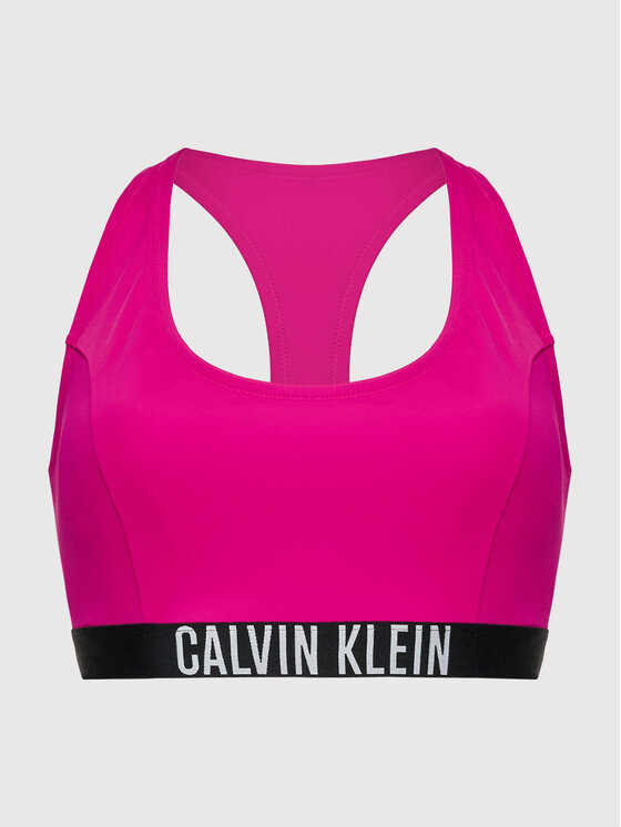 Calvin Klein Swimwear Bikini partea de sus Intense Power KW0KW01827 Roz