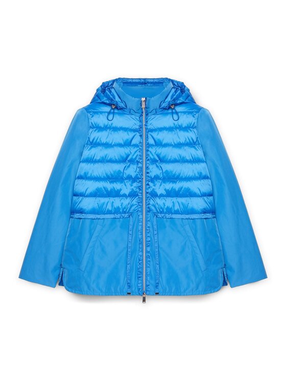 Fiorella Rubino Fiorella Rubino Giubbotto piumino F390T001279N034 Turchese Regular Fit