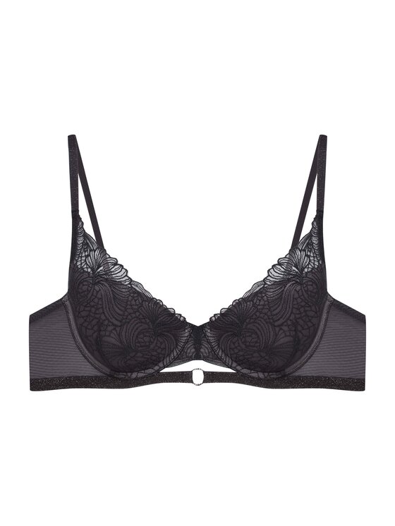 Esotiq Esotiq Biustonosz push-up 41802 Czarny