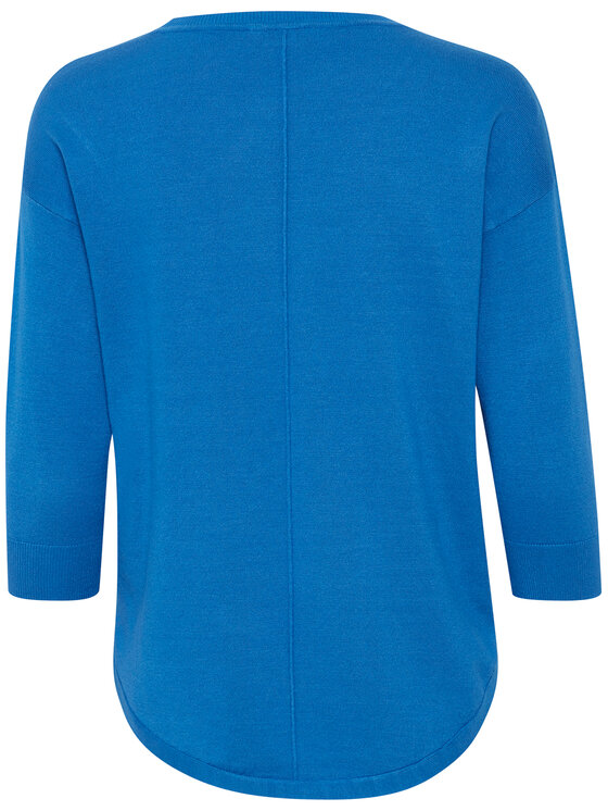 Fransa Fransa Blusa 20607204 Blu Regular Fit