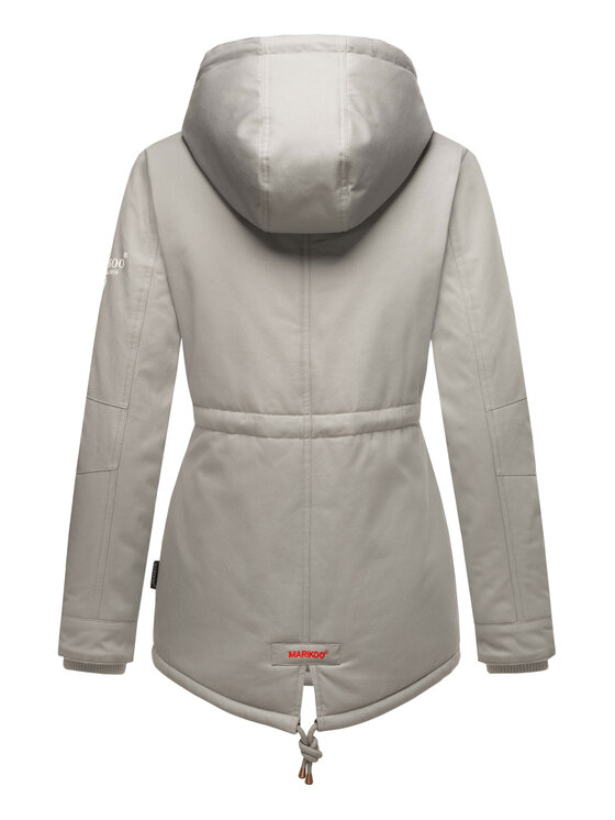 Marikoo Marikoo Kurtka zimowa Manolya Szary Regular Fit