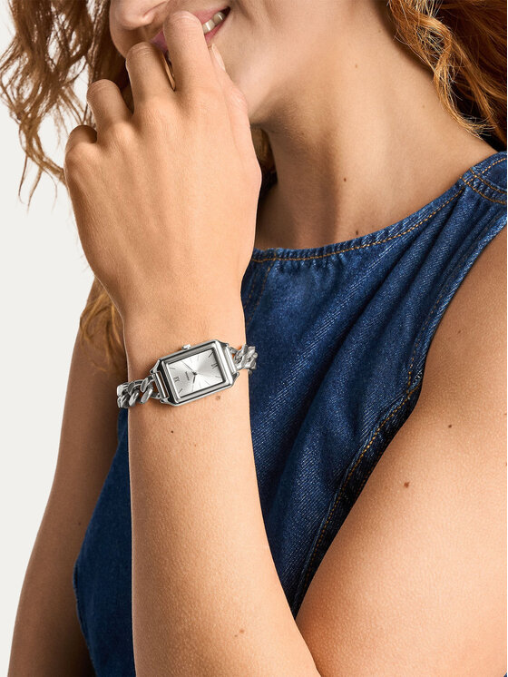 Fossil Fossil Sat Raquel ES5477 Srebrna