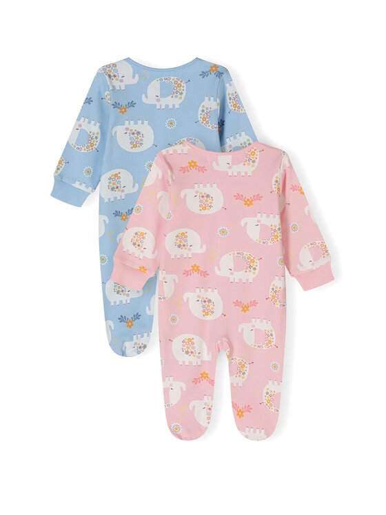 minoti minoti Komplet pajacy 24babypack32 Niebieski