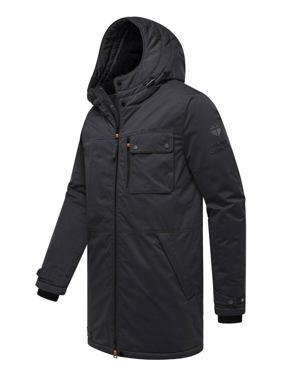 Stone Harbour Stone Harbour Kurtka zimowa Fintaan Czarny Regular Fit