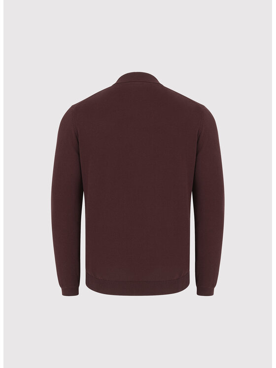 Pako Lorente Pako Lorente Sweter P26WN-2X-009 Brązowy Slim Fit