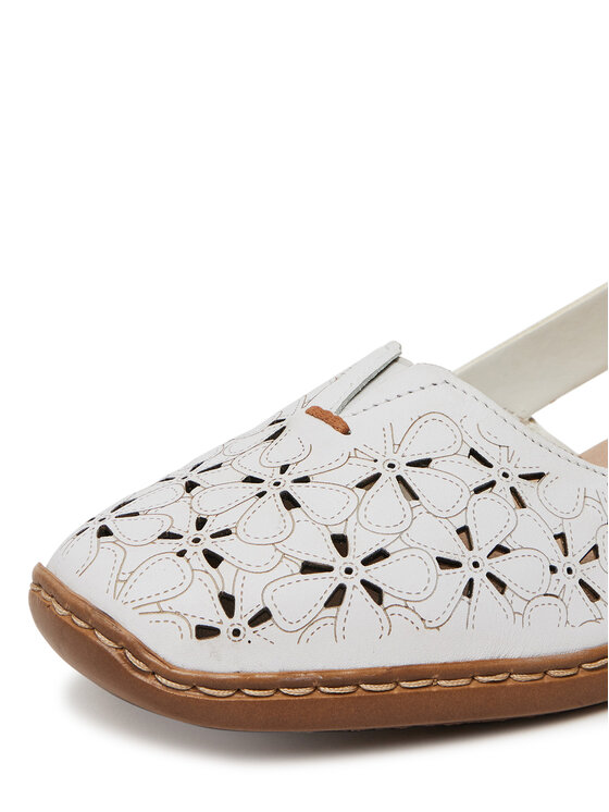 Rieker Rieker Halbschuhe 41356-80 Weiß