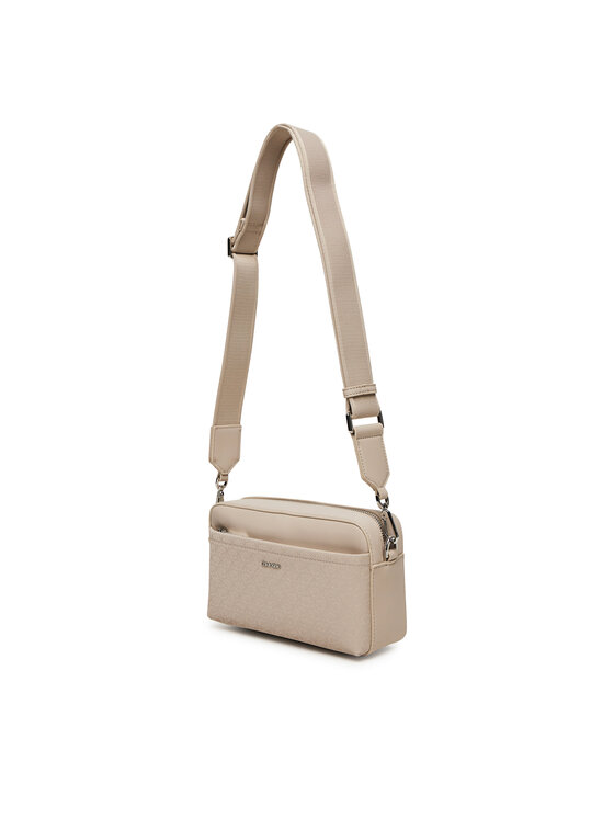 Calvin Klein Calvin Klein Käekott Ck Must Aop Double Straps Camera LV04F3080G Beež