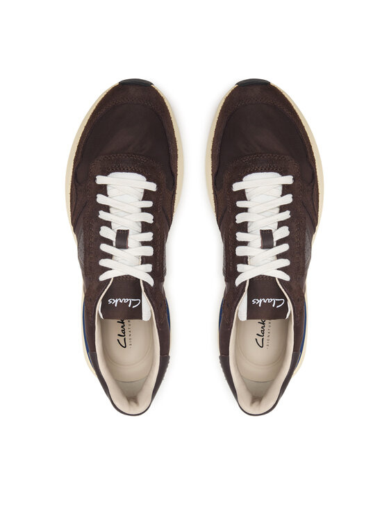 Clarks Clarks Αθλητικά CraftWick Lace 26328528 Σκούρο καφέ