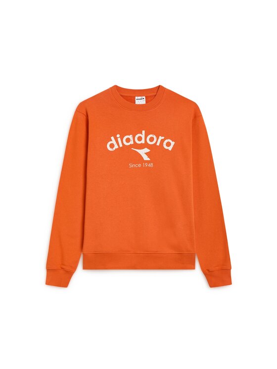 Diadora Diadora Bluza Bluza unisex Pomarańczowy Basic Fit