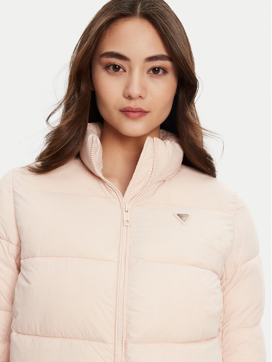 Guess Guess Зимно яке V4YL03 WFUD0 Розов Regular Fit