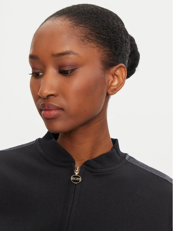 BOSS Boss Bluza Cosmo 50527301 Czarny Regular Fit