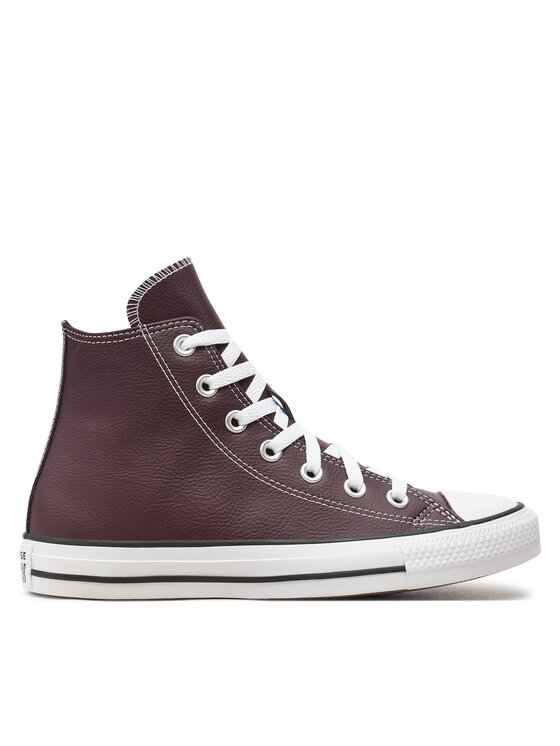 Converse Plátenky Chuck Taylor All Star Faux Leather A08639C Hnedá