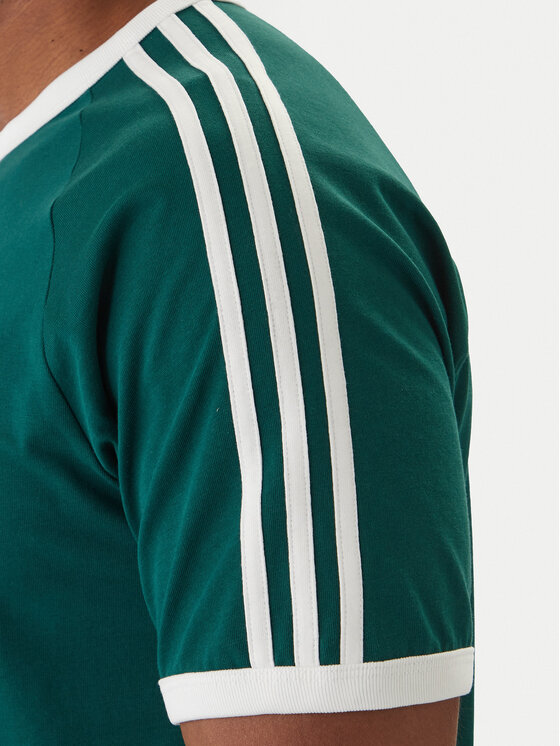 adidas adidas Tričko 3-Stripes KE3534 Zelená Regular Fit