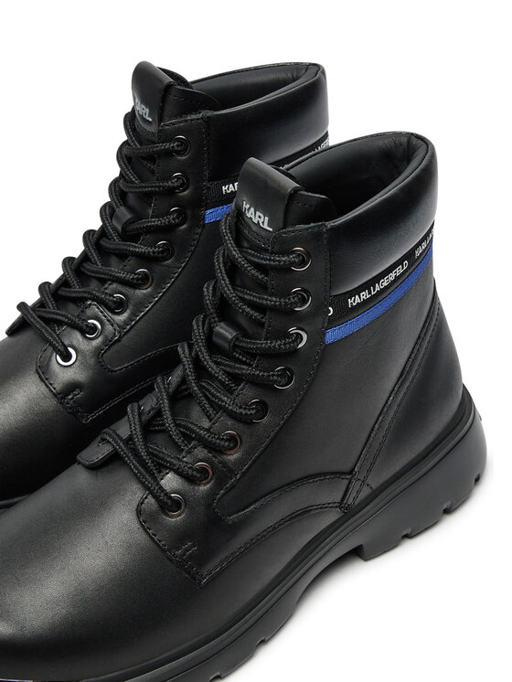 KARL LAGERFELD KARL LAGERFELD Schnürstiefeletten KL13055 Schwarz