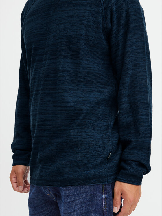 Blend Blend Džemper 20715849 Tamnoplava Regular Fit