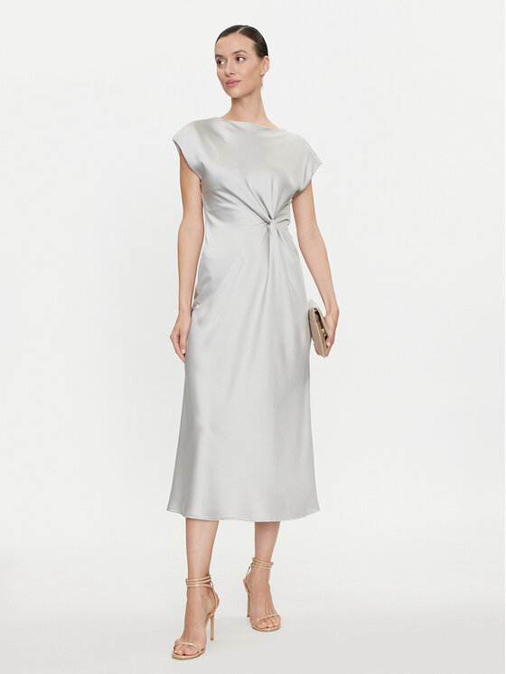 Dixie Dixie Coctailkleid ALAZPBH Grau Regular Fit
