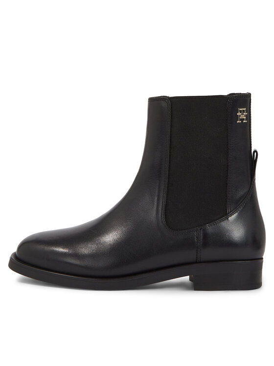 Tommy Hilfiger Tommy Hilfiger Μποτάκια Elevated Essential Bootie FW0FW07483 Μαύρο