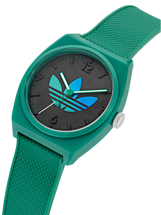 adidas adidas Zegarek Project Two GRFX AOST24552 Zielony