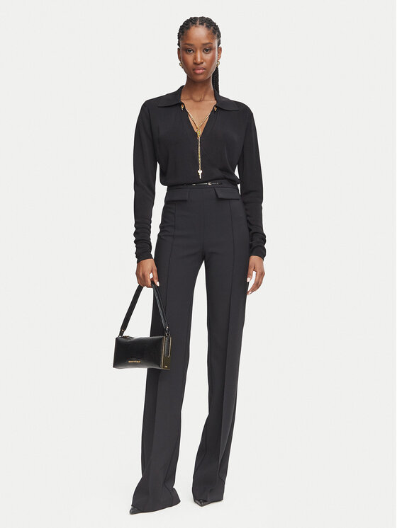Elisabetta Franchi Elisabetta Franchi κορμάκι BK-03S-66E2-V440 Μαύρο Regular Fit