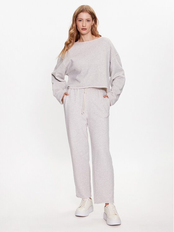 American Vintage American Vintage Donji dio trenerke Kodytown KOD05AH23 Siva Relaxed Fit