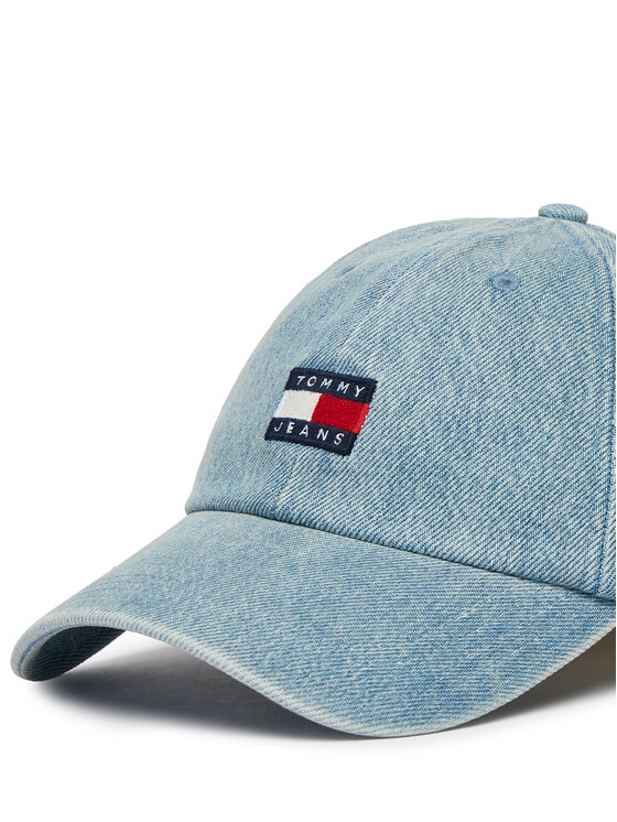 Tommy Jeans Tommy Jeans Šiltovka Tjm Heritage Denim Cap AM0AM14204 Modrá