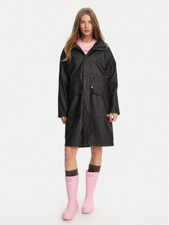 Hunter Hunter Parka Janna HARW0021242 Fekete Regular Fit