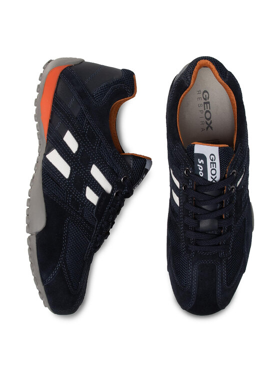 Geox Geox Halbschuhe U Snake K U4207K 02214 C4002 Dunkelblau