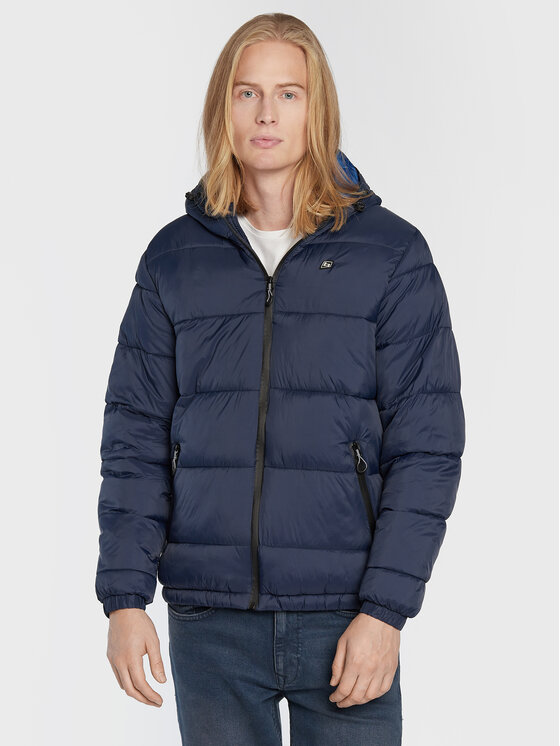 Blend Blend Žieminė striukė Outerwear 20714372 Tamsiai mėlyna Regular Fit