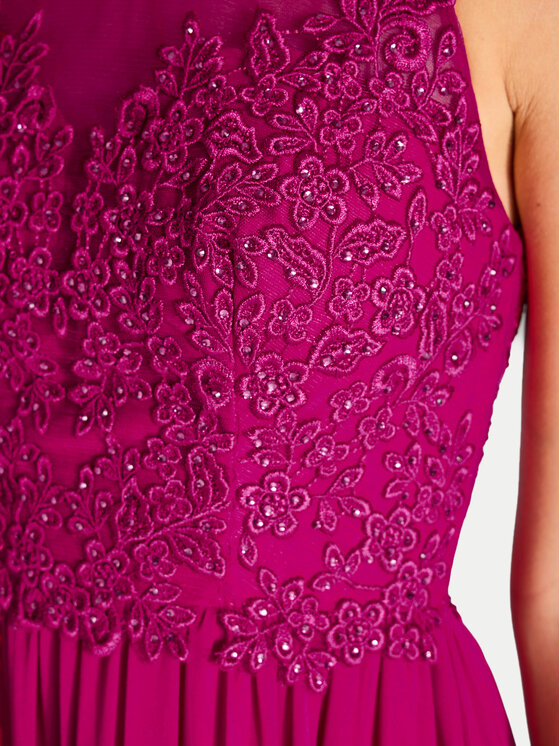 Hey Kyla Hey Kyla Abendkleid 5AI084HK Rosa Regular Fit
