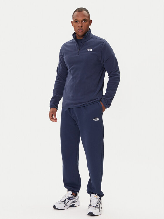 The North Face The North Face Fleecejacke Glacier NF0A8D0Q Dunkelblau Regular Fit