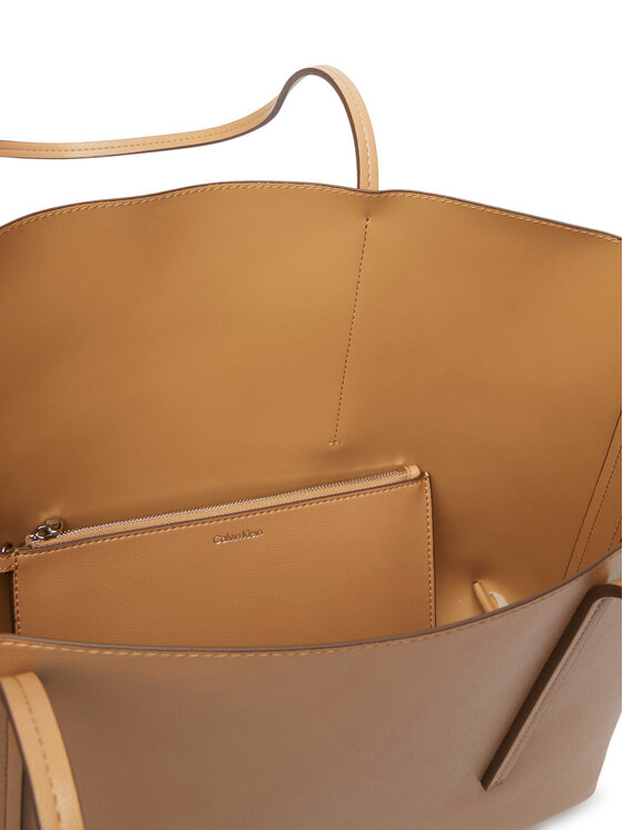 Calvin Klein Calvin Klein Borsetta Foil Logo Tote LV04F3274G Beige
