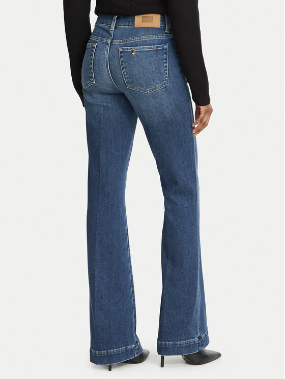 Liu Jo Liu Jo Jeansy UF6061 D0379 Niebieski Flare Fit