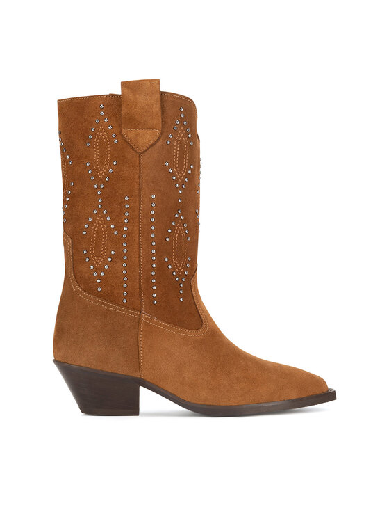 Badura Badura Cizme și botine cowboy ASPENDOS-0793 Maro