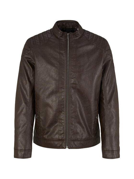 Tom Tailor Tom Tailor Giacca in similpelle 1026337 Marrone