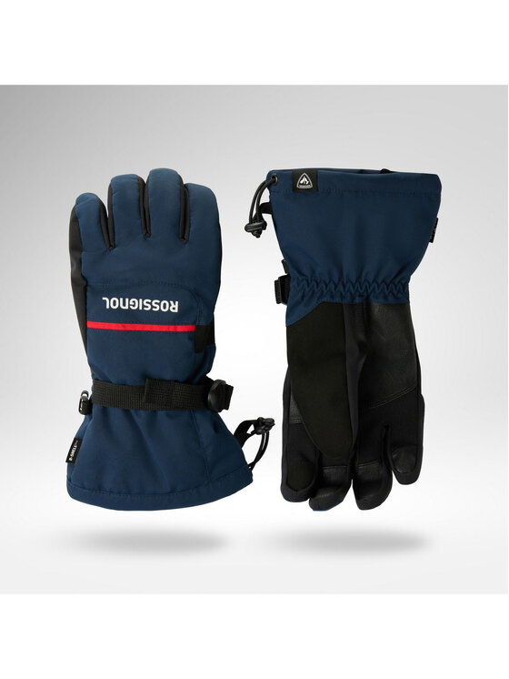 Rossignol Rossignol Rękawice narciarskie M Action Ski Gloves R-Shell Dr Granatowy