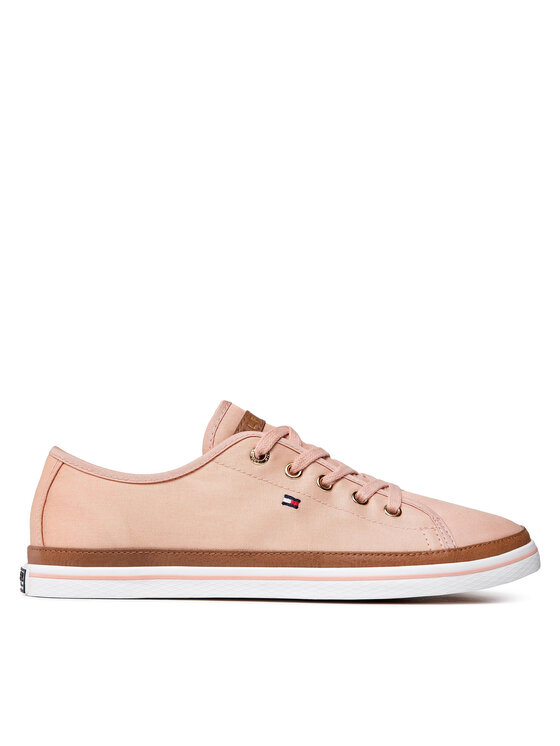 Tommy Hilfiger Tommy Hilfiger Teniși Iconic Kesha Sneaker FW0FW02823 Roz