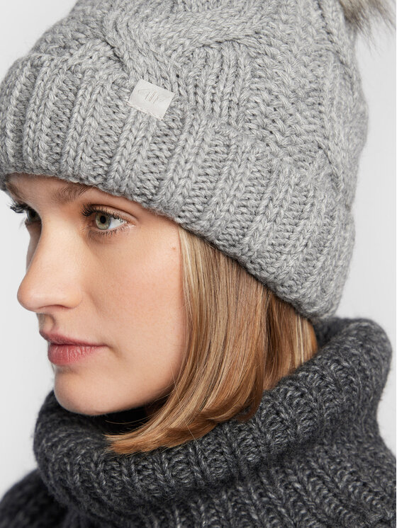 4F 4F Berretto H4Z22-CAD010 Grigio