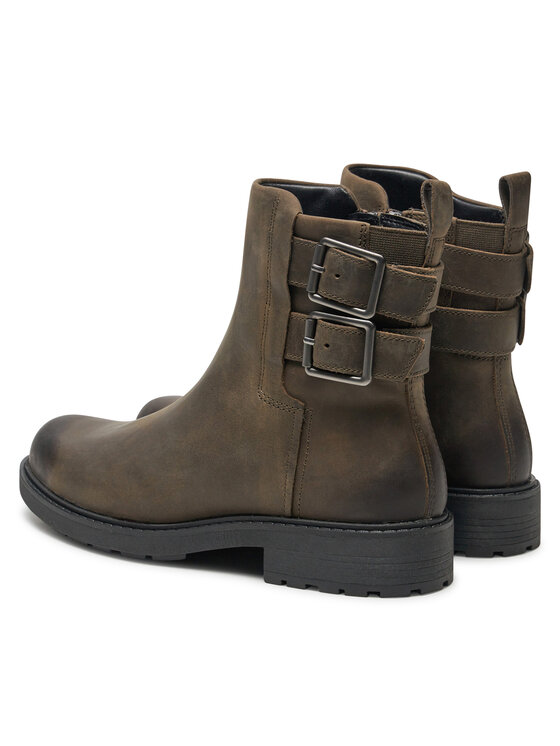 Clarks Clarks Členková obuv Orinoco 2 Bay 26178857 Hnedá