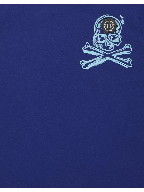 PHILIPP PLEIN PHILIPP PLEIN T-shirt 28213 Celeste Regular Fit