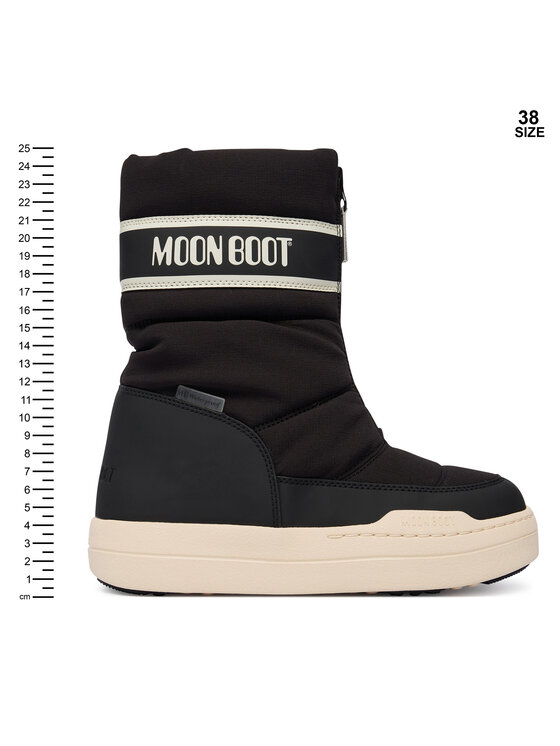 Moon Boot Moon Boot Čizme za snijeg Jr Park Zip High Wp 80D3440080 D Crna
