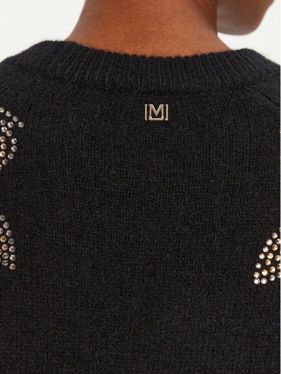 Marciano Guess Marciano Guess Pulover 4BGR44 5786Z Negru Regular Fit