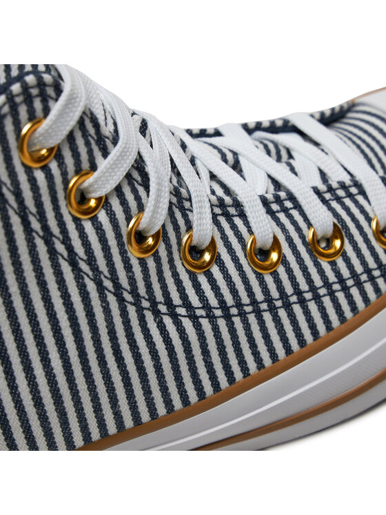 Converse Converse Modne superge Chuck Taylor All Star Herringbone Stripe A07232C Modra