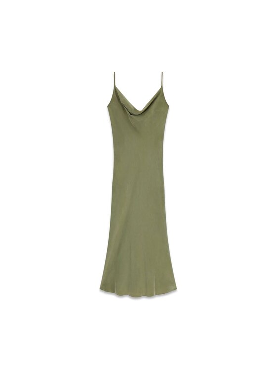 Guess Guess Každodenní šaty 181612 Zelená Classic Fit