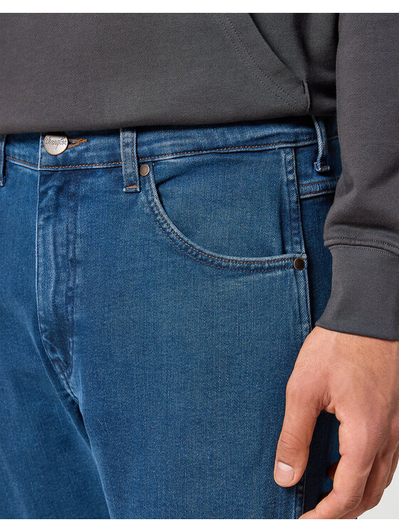 Wrangler Wrangler Jeansy FRONTIER Niebieski Regular Fit