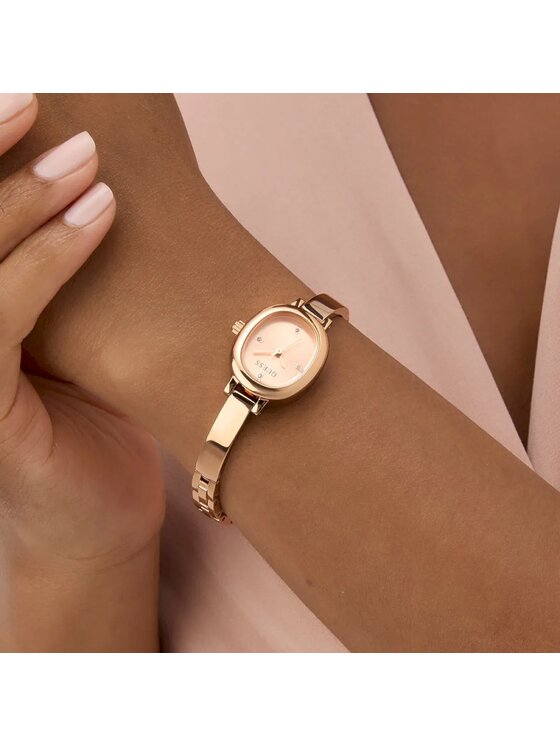 Guess Guess Zegarek GW0924L Różowe złoto