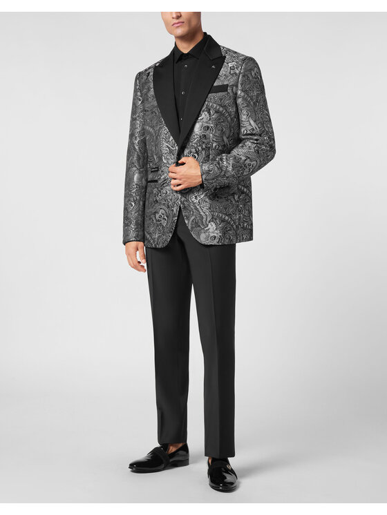 PHILIPP PLEIN PHILIPP PLEIN Giacca da abito 9767 Nero Fitted Fit