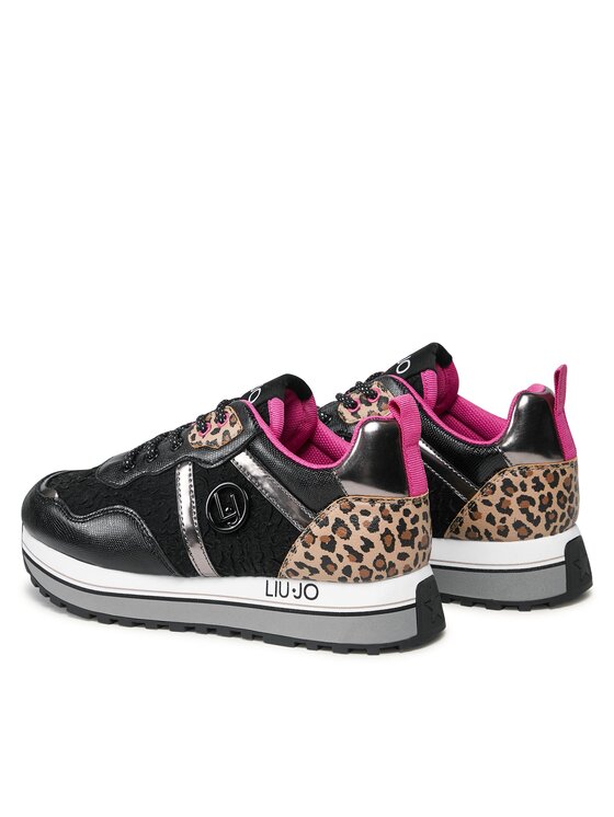 Liu Jo Liu Jo Sneakersy Maxi Wonder 604 4F3301 TX347 D Czarny