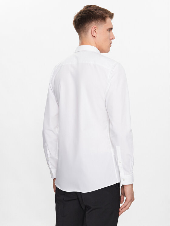 HUGO Hugo Košeľa Erondo 50389769 Biela Extra Slim Fit