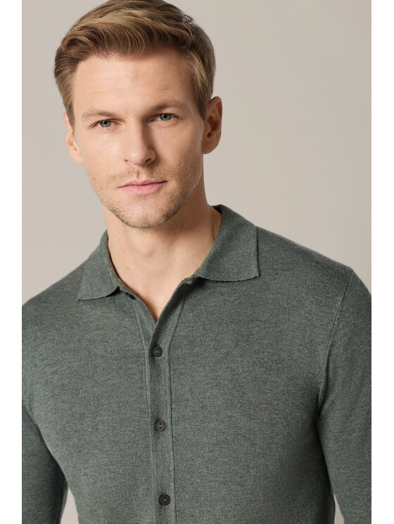 Lancerto Lancerto Polo Patrizio SW073126000001 Zielony Regular Fit