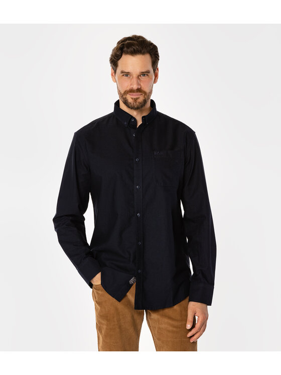 Lee Cooper Lee Cooper Koszula LLOYD Granatowy Comfort Fit